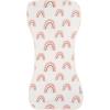 imageGerber Baby Unisex Burp Cloths 5Pack Rust Tan Size 105quot x 21quotPink Rainbows