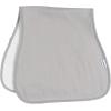 imageGerber Baby Unisex Burp Cloths 5Pack Rust Tan Size 105quot x 21quotWhite Black