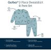 imageGerber Baby ampamp Toddler Boys 2Piece Fleece Sweatshirt and Jogger SetTeal Guitars