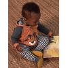 imageGerber Baby ampamp Toddler Boys Zip Hoodie and Jogger Clothing SetTiger Orange