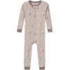 imageGerber BabyBoys 3Pack Snug Fit Footless OnePiece Cotton PajamasMoose  Trees