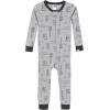 imageGerber BabyBoys 3Pack Snug Fit Footless OnePiece Cotton PajamasMusic