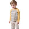 imageGerber BabyBoys Toddler 2Pack Long Sleeve Pocket TeesBaby and Toddler TShirt SetGrey  Rust Tie Dye