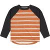 imageGerber BabyBoys Toddler 2Pack Long Sleeve Pocket TeesBaby and Toddler TShirt SetGrey  Rust Tie Dye