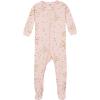 imageGerber BabyGirls 4Pack Footed PajamasLove Llamas Pink
