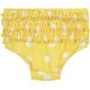 imageGerber Girls Baby Toddler Long Sleeved Rashguard Swim Bathing Suit SetWhite Yellow Lemons