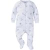 imageGerber Girls Baby Unisex 2Pack 2Way Zip Textured Sleep N PlayDog Park