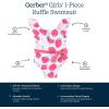 imageGerber Girls OnePiece SwimsuitPink Strawberry