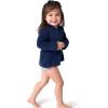 imageGerber Girls Toddler Hooded Kangaroo Pocket Terry Cover UpNavy