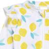 imageGerber Girls Toddler Long Sleeve One Piece Rashguard SwimsuitWhite Yellow Lemons