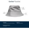 imageGerber UPF 50 Baby Sun Hat Toddler Beach Bucket Hat 07 Years Light Grey One Size