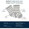 imageGerber Unisex Baby 8Pair WiggleProof SockSports Blue
