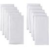 imageGerber Unisex Baby Boys Girls Birdseye Prefold Cloth Diapers Multipack White 3Ply 10 PackWhite 3ply