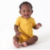 imageGerber Unisex Baby Buttery Soft Short Sleeve Romper with Viscose Made from EucalyptusHoney