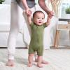 imageGerber Unisex Baby Buttery Soft Short Sleeve Romper with Viscose Made from EucalyptusMoss