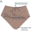 imageGerber Unisex Baby Muslin Bandana BibsSolid Earth