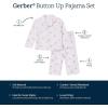 imageGerber Unisex Baby Toddler Boy and Girl 2piece Coat Style Pajama Pant SetBerries