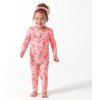 imageGerber Unisex Baby Toddler Buttery Soft 2Piece Snug Fit Pajamas with Viscose Made from EucalyptusJust Peachy