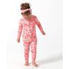imageGerber Unisex Baby Toddler Buttery Soft 2Piece Snug Fit Pajamas with Viscose Made from EucalyptusJust Peachy