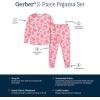 imageGerber Unisex Baby Toddler Buttery Soft 2Piece Snug Fit Pajamas with Viscose Made from EucalyptusJust Peachy