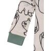 imageGerber babyboys 2pack Snug Fit Footed Cotton PajamasBear Green Stripes White