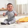 imageGerber babyboys 2pack Snug Fit Footed Cotton PajamasHedgehog  Squirrel