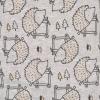 imageGerber babyboys 2pack Snug Fit Footed Cotton PajamasHedgehog  Squirrel
