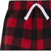 imageGerber babyboys 2piece Fleece Pajamas Pants SetRed Plaid