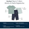 imageGerber babyboys 3piece Pajama Set Polyester Jersey Top Pants  ShortsRock  Roll