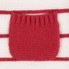 imageGerber babyboys Sweater Knit Romper JumpsuitRed  White