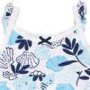 imageGerber babygirls 3piece Sundress Diaper Cover and Hat SetBlue Shells