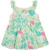 imageGerber babygirls 3piece Sundress Diaper Cover and Hat SetFlamingo