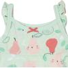 imageGerber babygirls 3piece Sundress Diaper Cover and Hat SetGreen Pear