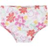 imageGerber babygirls 3piece Sundress Diaper Cover and Hat SetWhite and Pink Garden