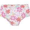 imageGerber babygirls 3piece Sundress Diaper Cover and Hat SetWhite and Pink Garden