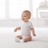 imageGerber babygirls 4 Pack OnesiesWhite