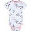 imageGerber babygirls 8pack Short Sleeve Onesies BodysuitsClouds