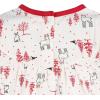 imageGerber babygirls Baby Girls 2piece Dress ampamp Legging SetRed White Winter Scene