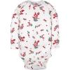 imageGerber babygirls Toddler 2 Piece Overall Dress SetRed Holly Berries