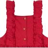 imageGerber babygirls Toddler 2 Piece Overall Dress SetToddler Red Holly Berries