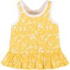 imageGerber babygirls Tunic and Legging SetYellow Garden