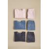 imageModern Moments by Gerber Baby Velour 2Piece Drop Shoulder Top ampamp Pant SetMedium Blue
