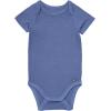 imageModern Moments by Gerber Unisex Baby Viscose 4pack Shortsleeve Bodysuit ampamp Pant SetLight Blue Whale