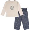 imageGerber Baby Boys 2Piece Pajama Set Flame Resistant LongSleeve Top  BottomAirplane