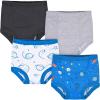 imageGerber Baby Boys 4 Pack Training Pants Toddler UnderwearSpace Blue and Black