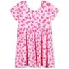 imageGerber Baby Girls Toddler Buttery Soft Short Sleeve Twirl Dress with Viscose Made from EucalyptusHeart Felt