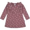 imageGerber Baby Girls Toddler Long Sleeve Dress with Ruffle DetailPink Daisies