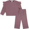 imageGerber Baby Girls Toddler Sweater Knit Top and Cropped Pant SetPink