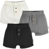 imageGerber BabyBoys 3Pack Knit ShortsBlack