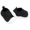 imageGerber Kids Baby Toddler Boy and Girl Stretchy Knit SlipOn SneakerBlack